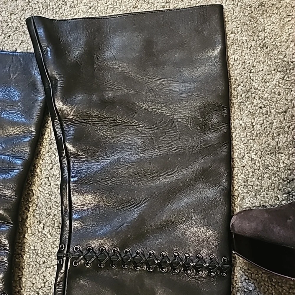 Christian louboutin black thigh high boots - Picture 12 of 16